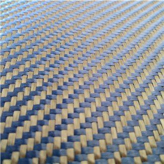 Hybridná 3K modrá uhlíková aramidová tkanina